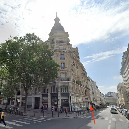 16m2 Dans Immeuble Hausmannien شقة باريس